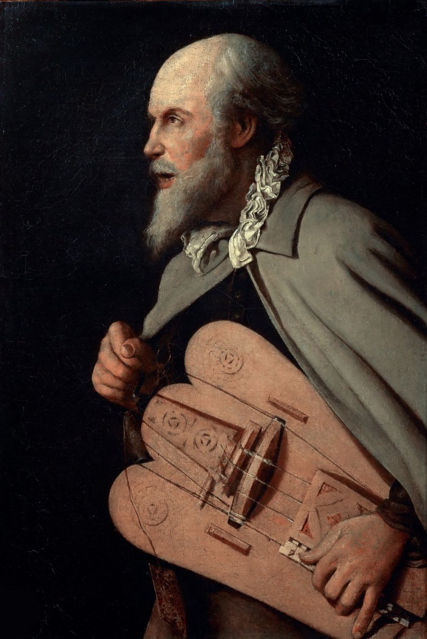 Starý muž, asi 1620-1625. od Georges La Tour de