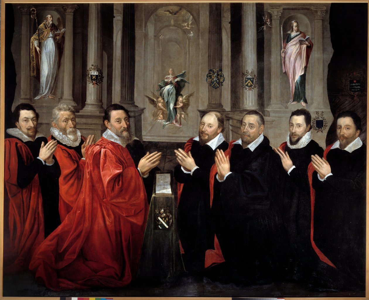 Prevot obchodníků a echevinů města Paříže v roce 1611. Obraz Georgese Lallemanta (1575-1635) od Georges Lallemand