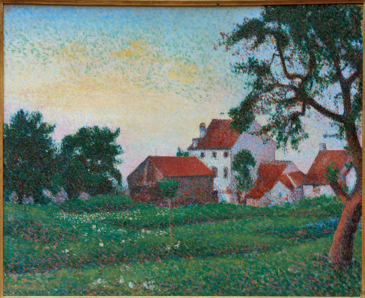 Dům Fourmarierů v La Hulpe od Georges Lemmen