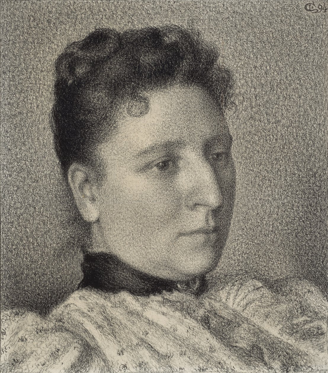 Portrét Anny Bochové, 1894 od Georges Lemmen