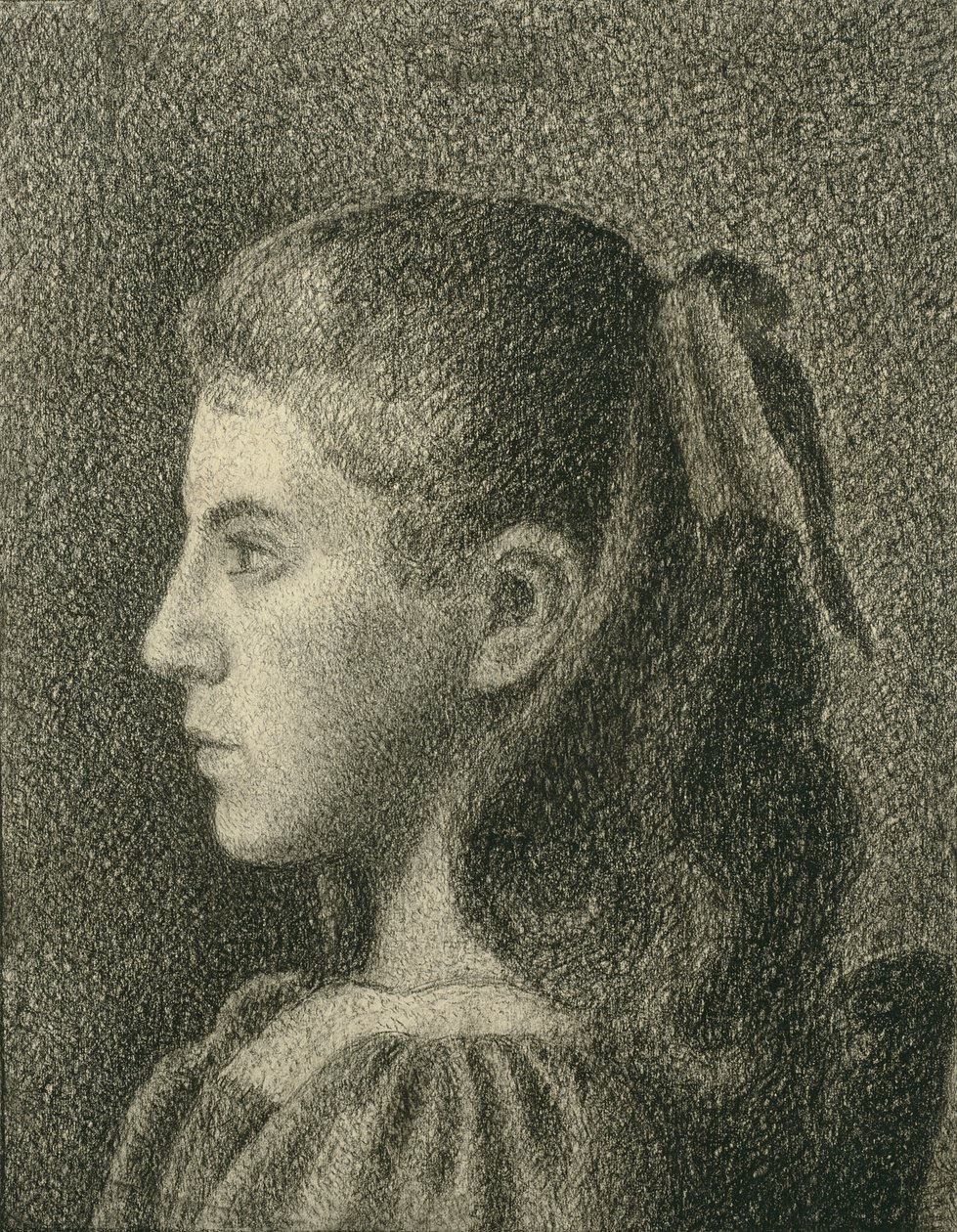 Portrét Berthe Serruys, 1894 od Georges Lemmen