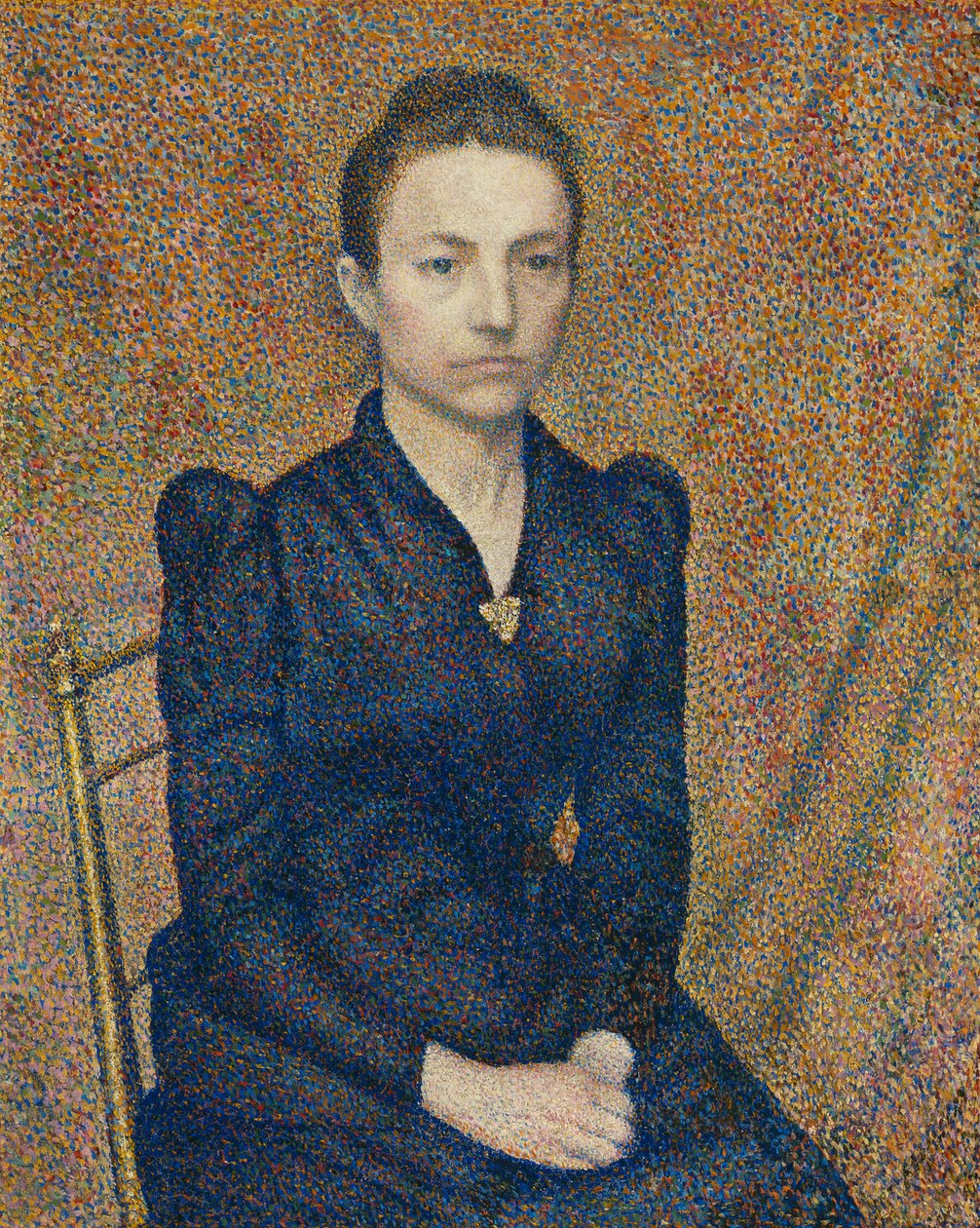 Portrét umělcovy sestry od Georges Lemmen