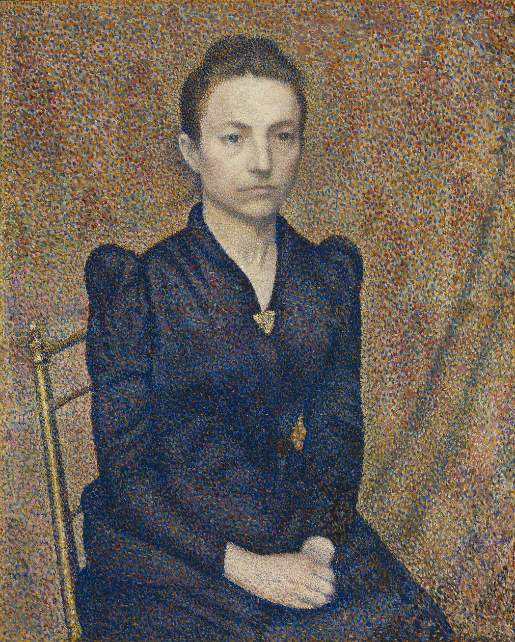 Portrét umělcovy sestry, 1891 od Georges Lemmen
