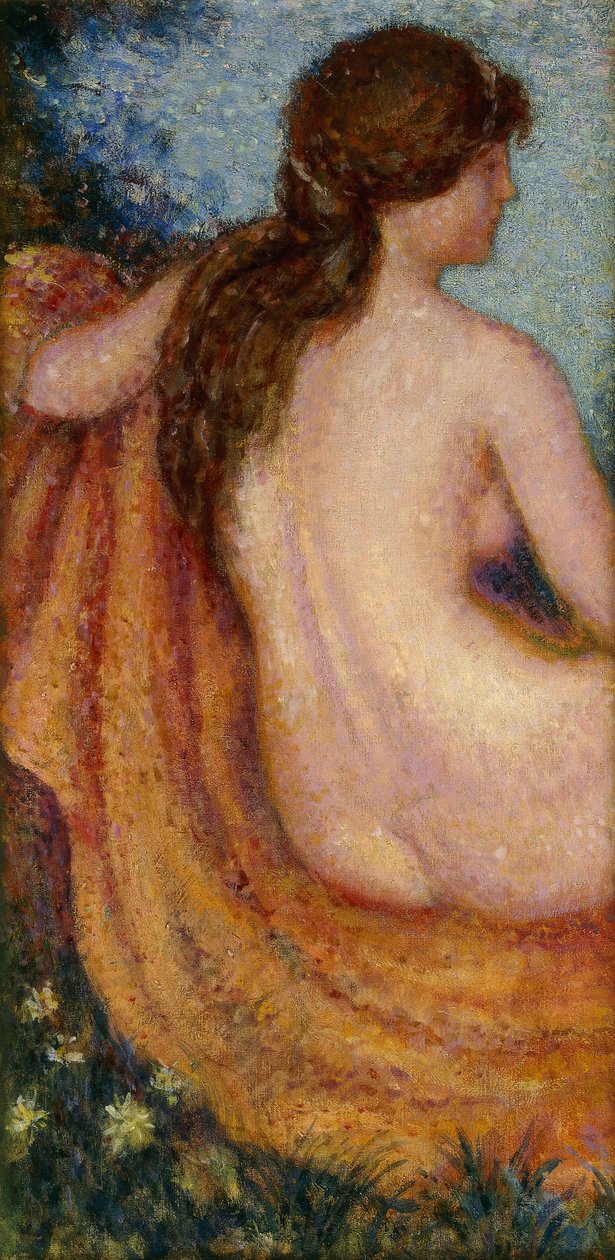 The Bather; La Baigneuse - De Baadster, od Georges Lemmen