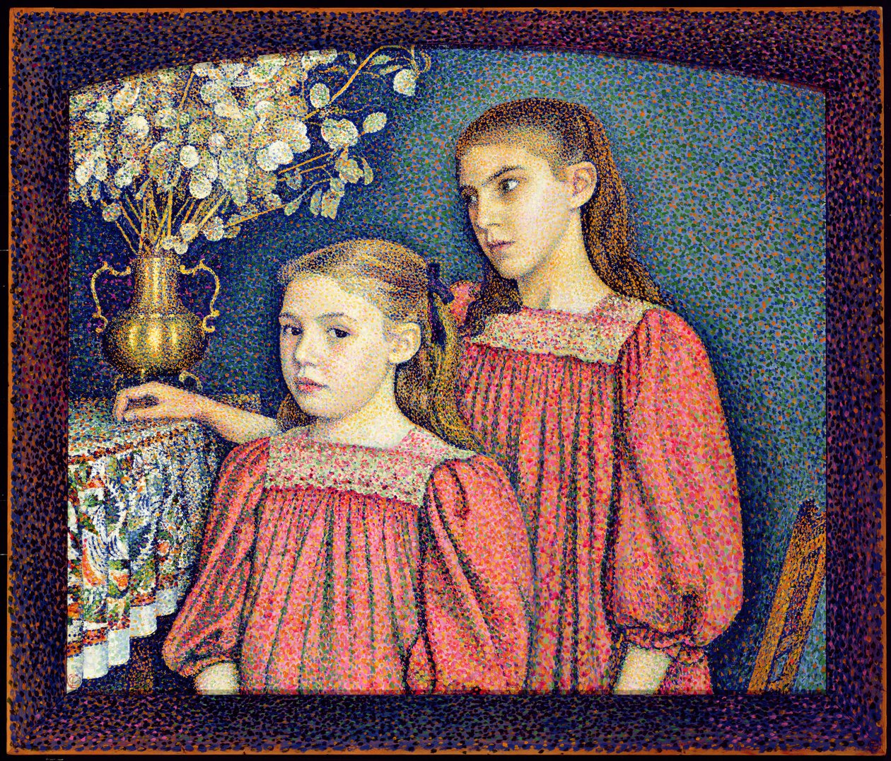 Dvě sestry, sestry Serruyovy od Georges Lemmen