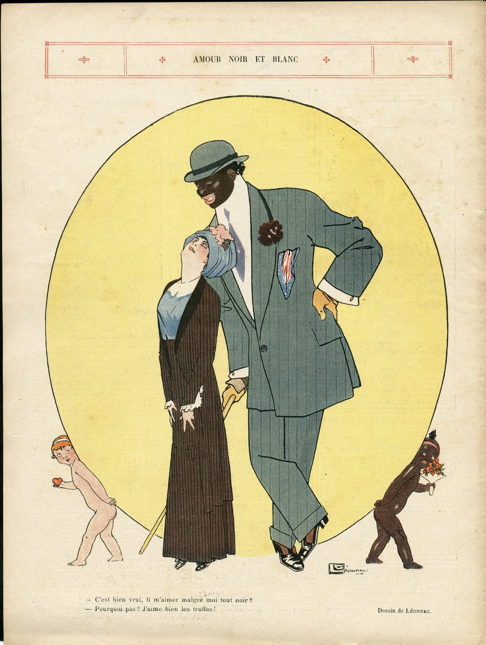 Ilustrace Georgese Leonneca (1881-1940) v Le Lire od Georges Leonnec