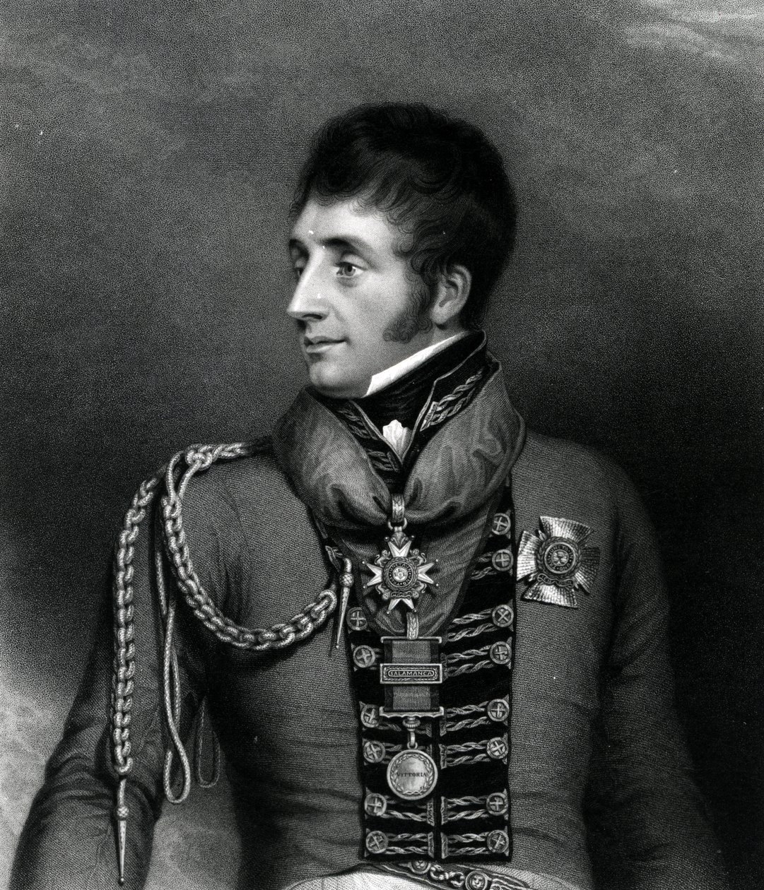 Generálmajor Ctihodný sir William Ponsonby, 1817 od Georges Maile