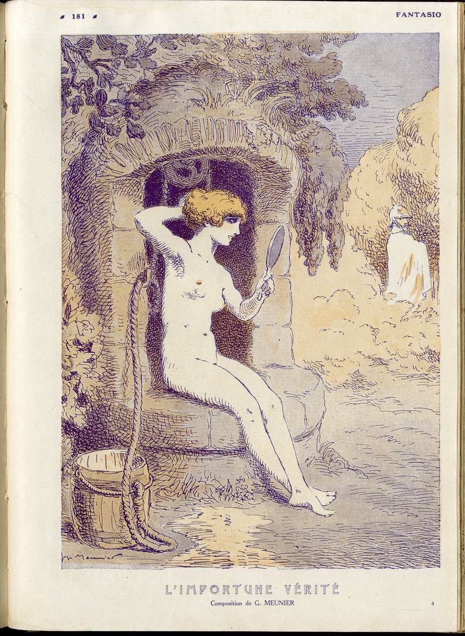 Ilustrace Georgese Meuniera (1869-1934) ve „“Fantasio“““ od Georges Meunier