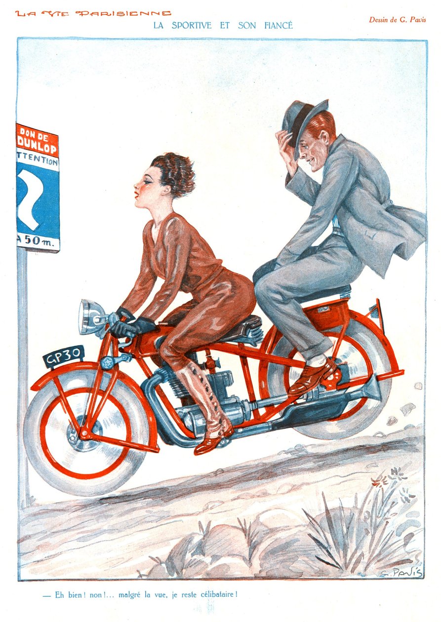 Ilustrace z La Vie Parisienne