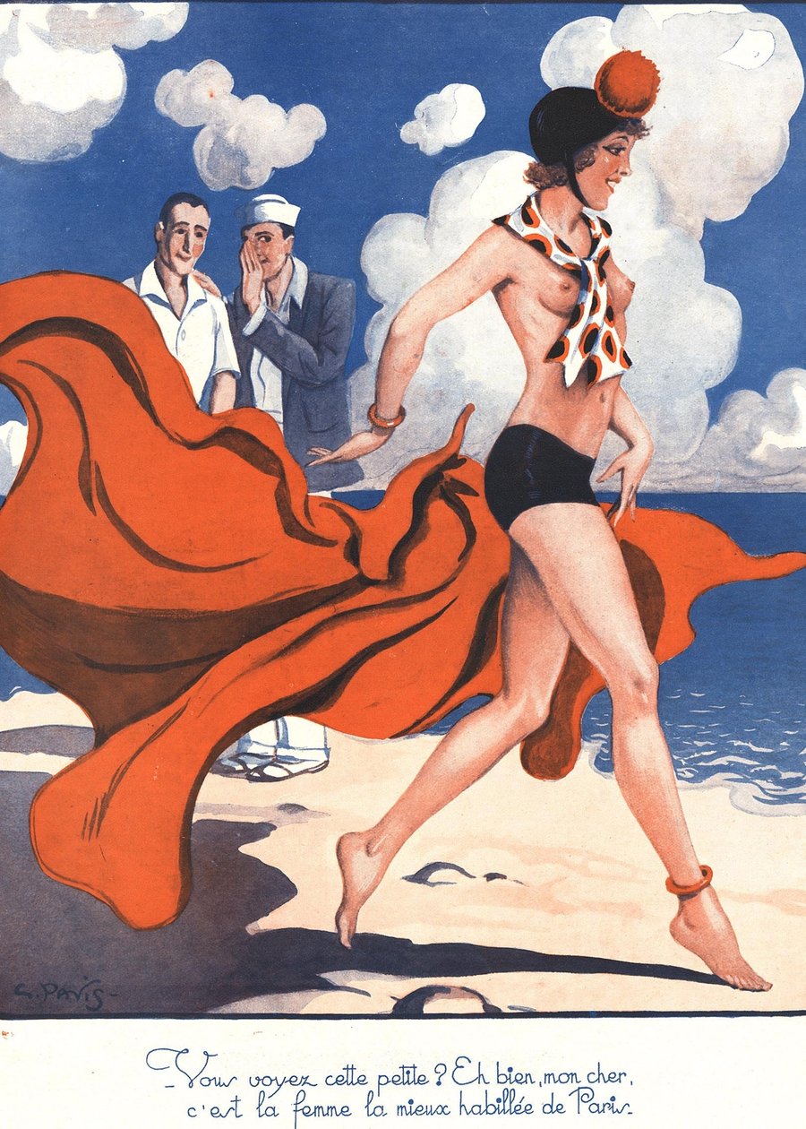 Kuvitus elokuvasta "The Smile" od Georges Pavis