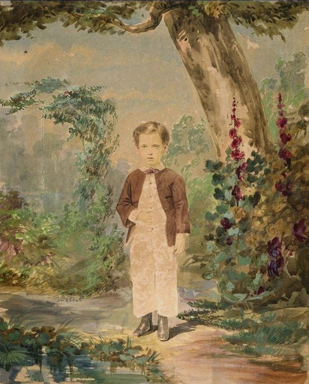 Akvarel, Georges Penabert (1858) (A) od Georges Penabert