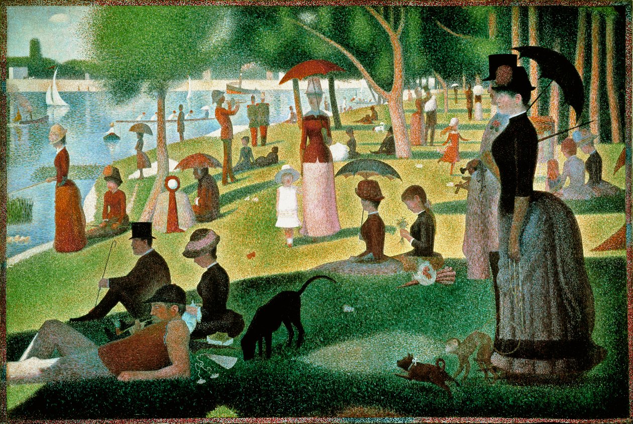 Neděle na La Grande Jatte od Georges Pierre Seurat