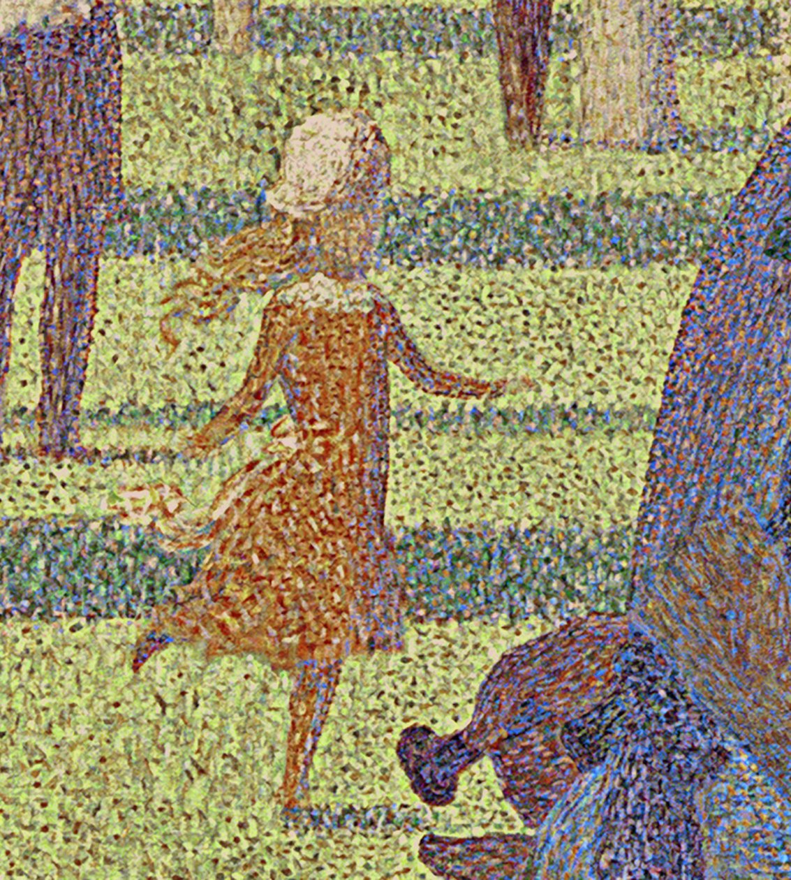 Neděle na La Grande Jatte, 1884-86 od Georges Pierre Seurat