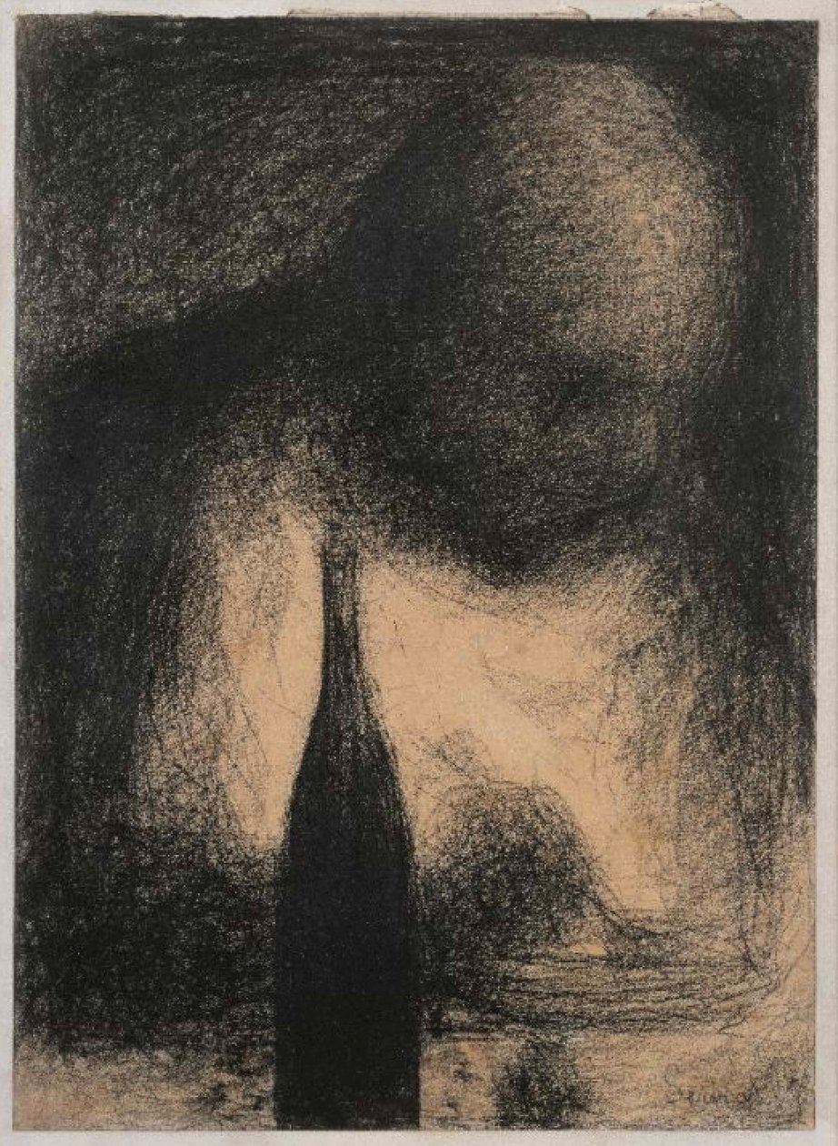 The Diner, c. 1883-1884. od Georges Pierre Seurat