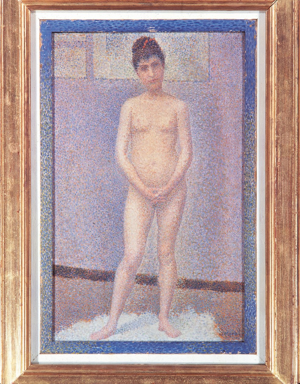 Model zepředu (Poseuse de face) od Georges Pierre Seurat