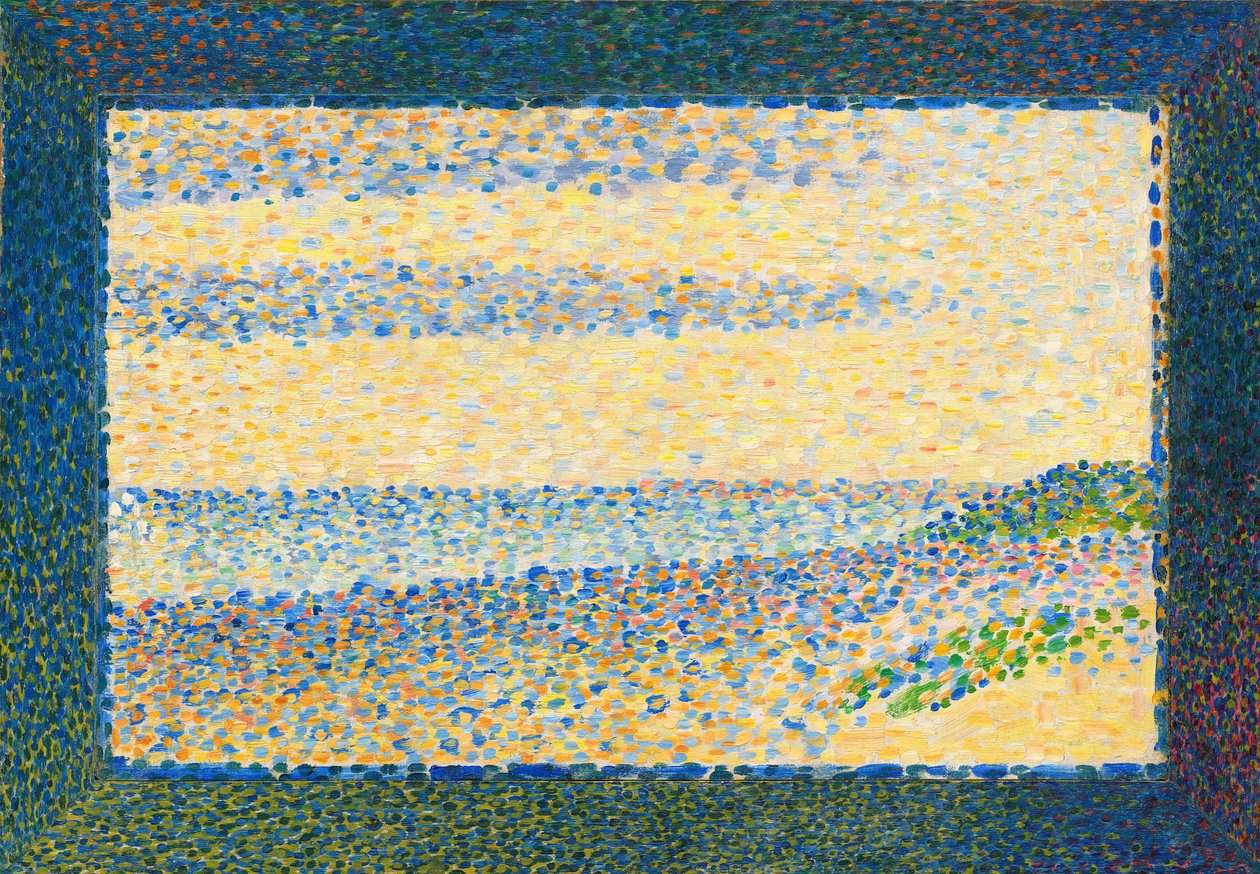 Gravelines Seascape, 1890. od Georges Pierre Seurat