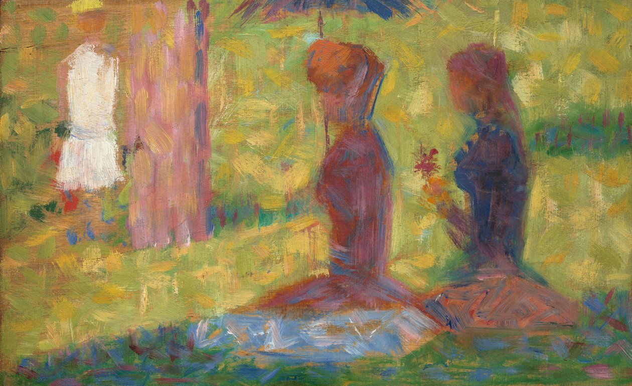 Studie obrázků pro La Grande Jatte, 18841885. od Georges Pierre Seurat