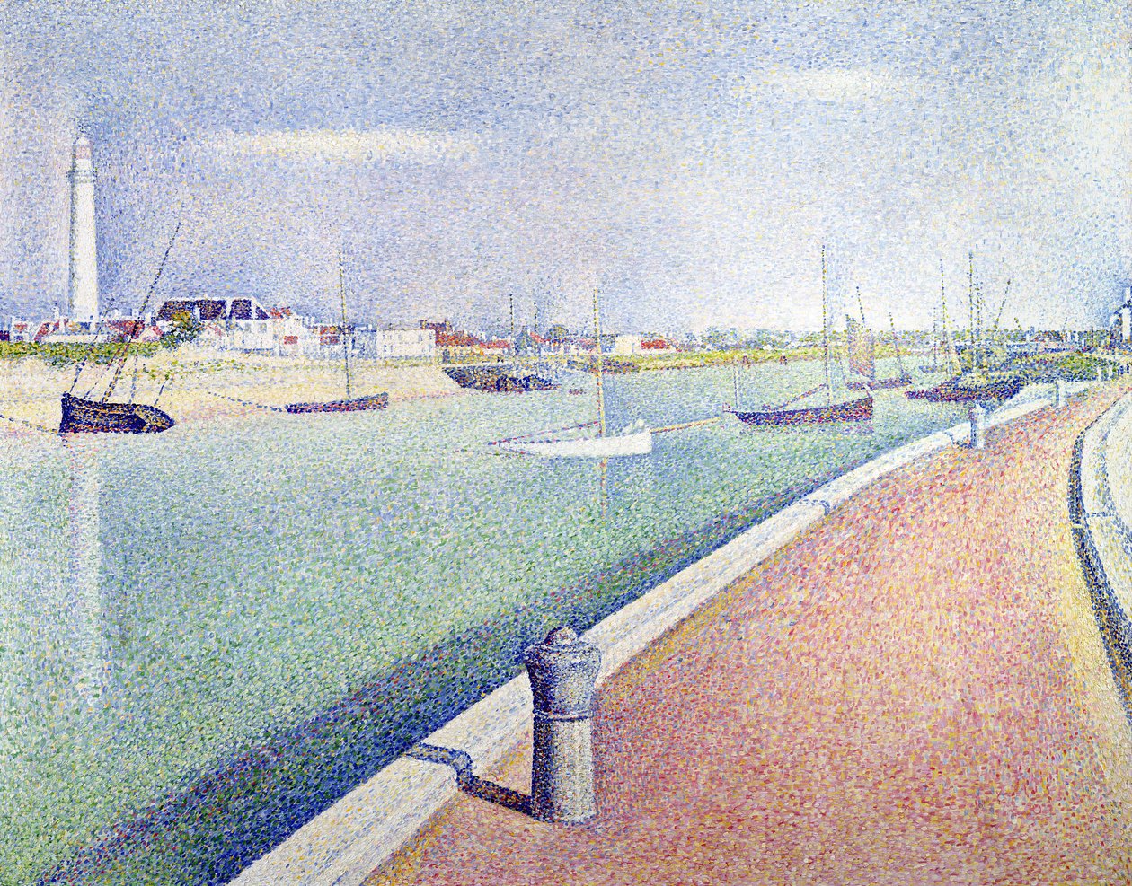 Kanál Gravelines, Petit Fort Philippe od Georges Pierre Seurat