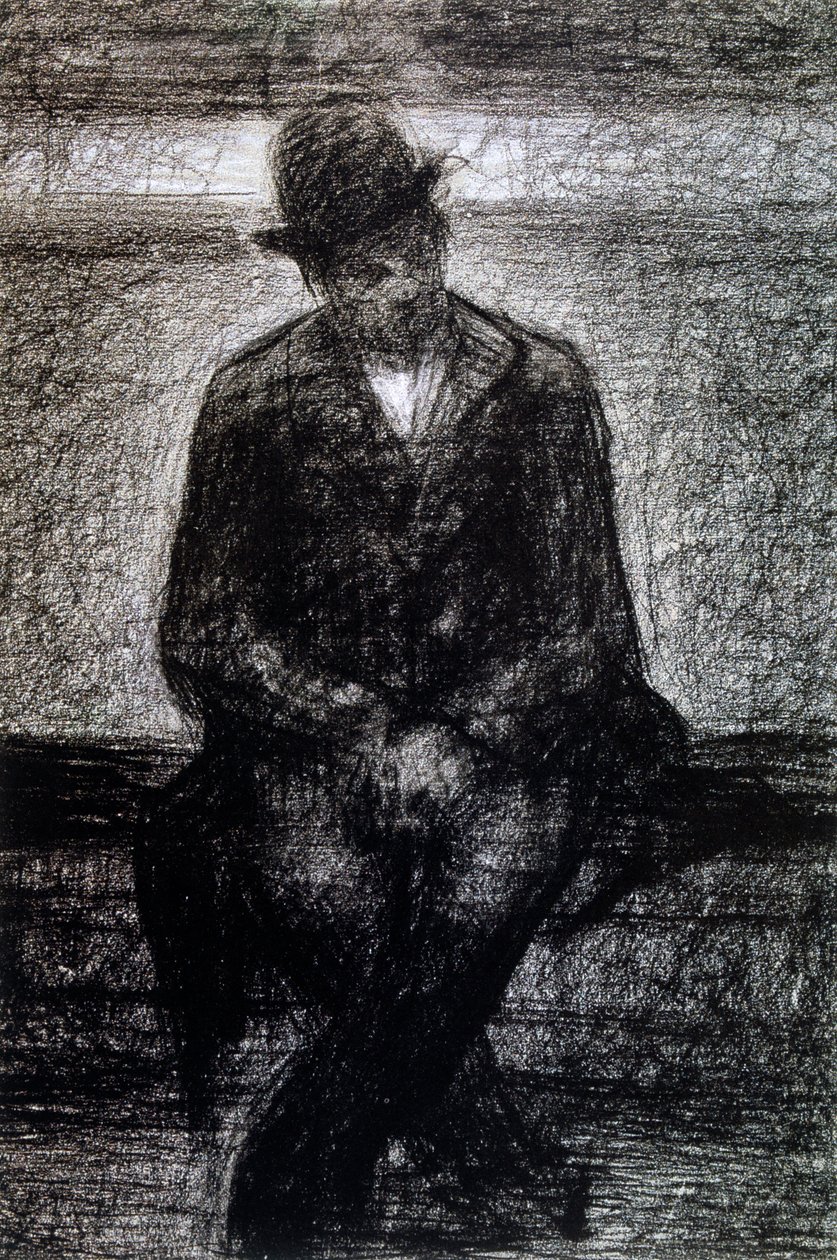 Vagabond, c1880-1891 od Georges Pierre Seurat