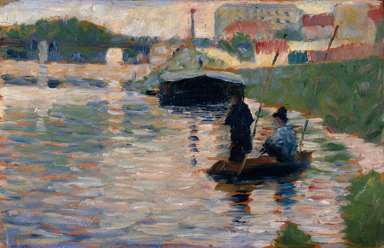Pohled na Seinu, 1882-83. od Georges Pierre Seurat