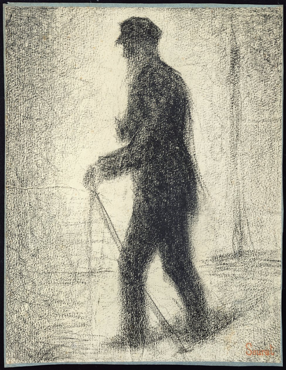 Chůze, kolem roku 1882 od Georges Pierre Seurat
