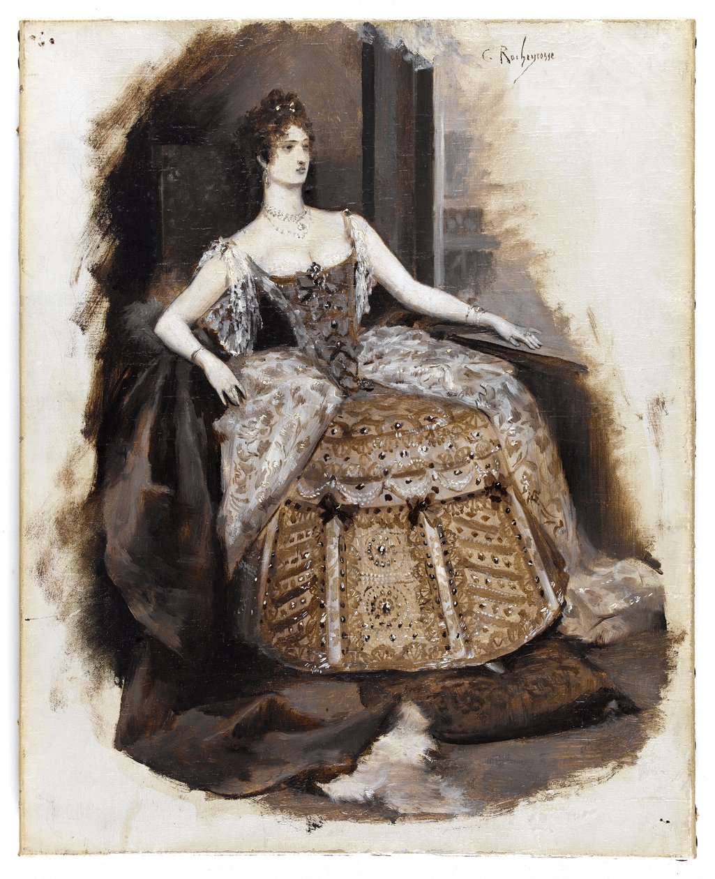 Vévodkyně Josiane. od Georges Rochegrosse