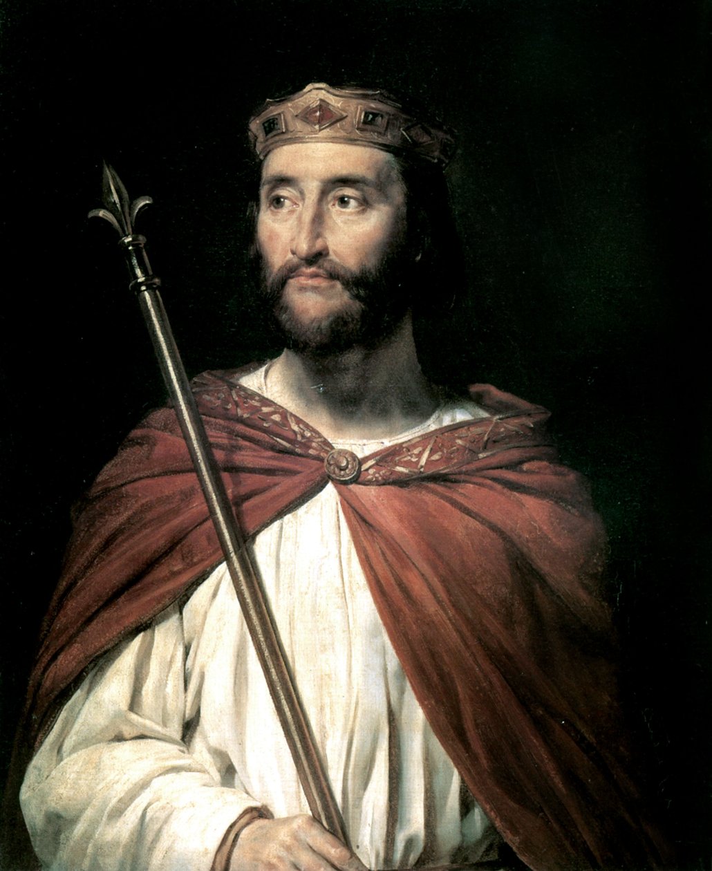 Karel III Prostý, 1838 od Georges Rouget
