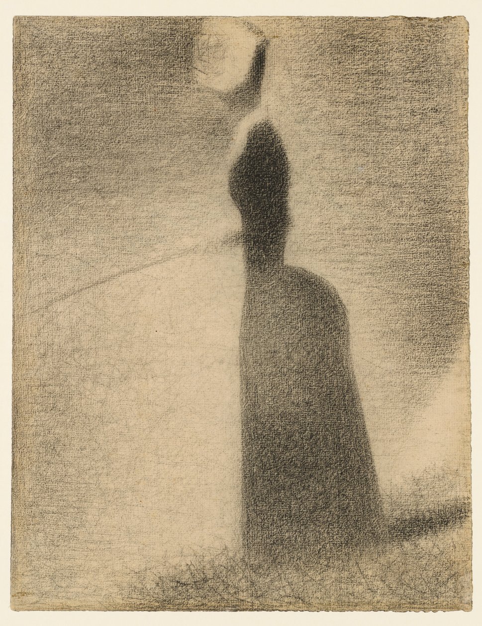 Žena při rybaření od Georges Seurat