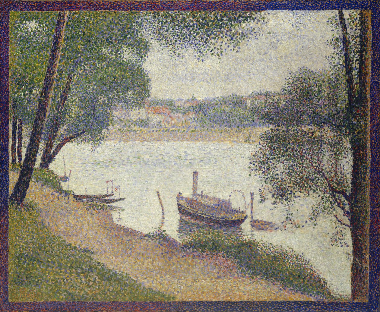 Šedé počasí, Grande Jatte od Georges Seurat