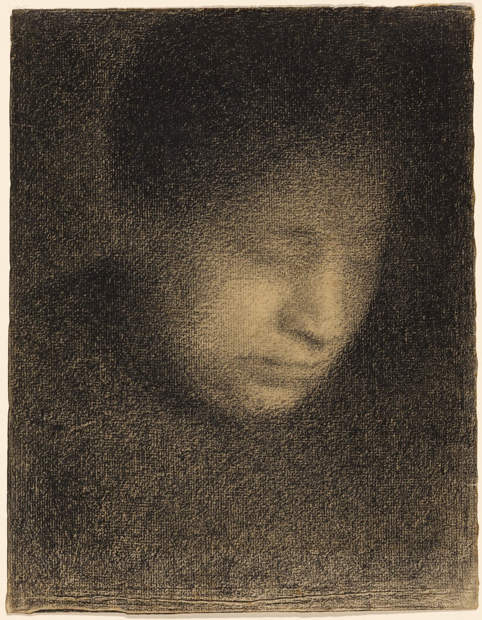 Madame Seurat, matka umělce (Madame Seurat, mère) od Georges Seurat