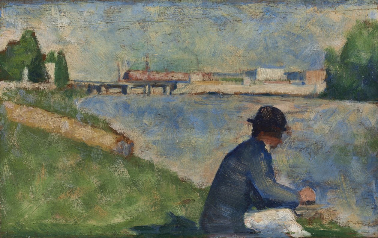 Studium na "Bathers at Asnières" od Georges Seurat