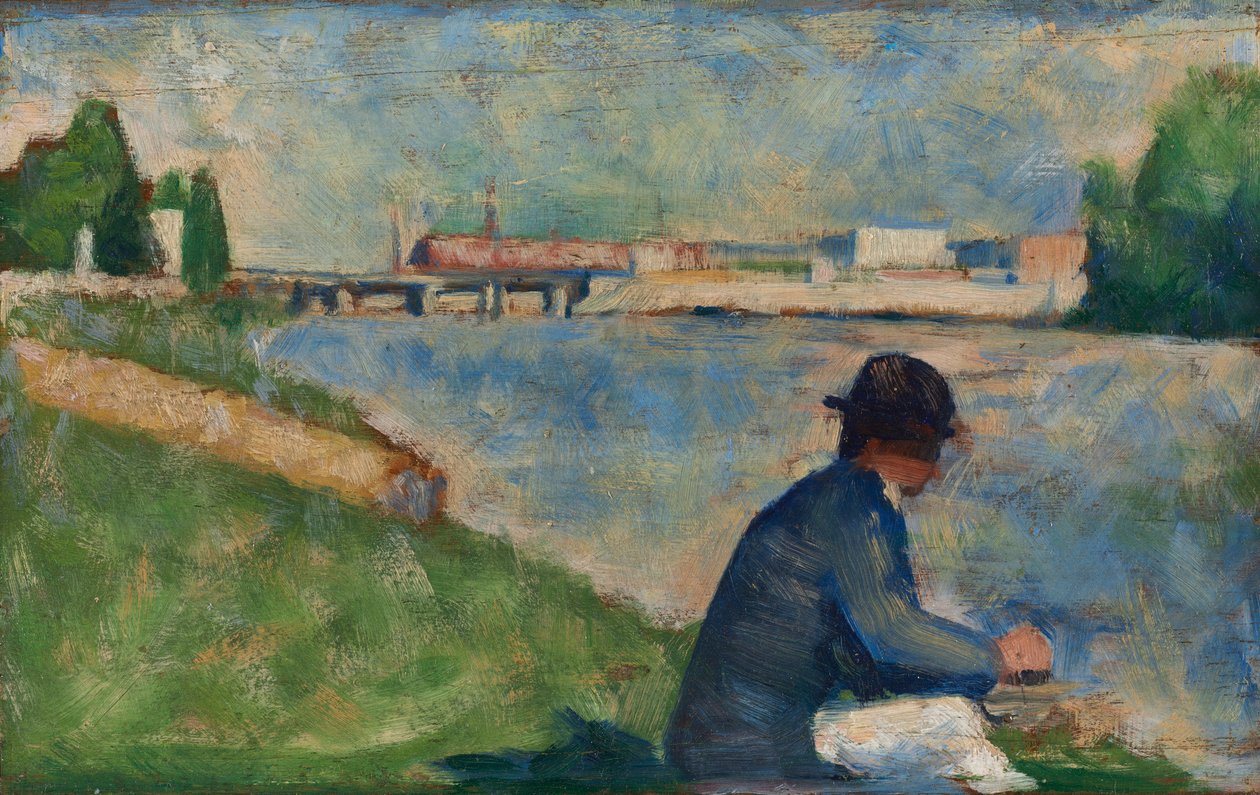 Studium na "Bathers at Asnières" od Georges Seurat