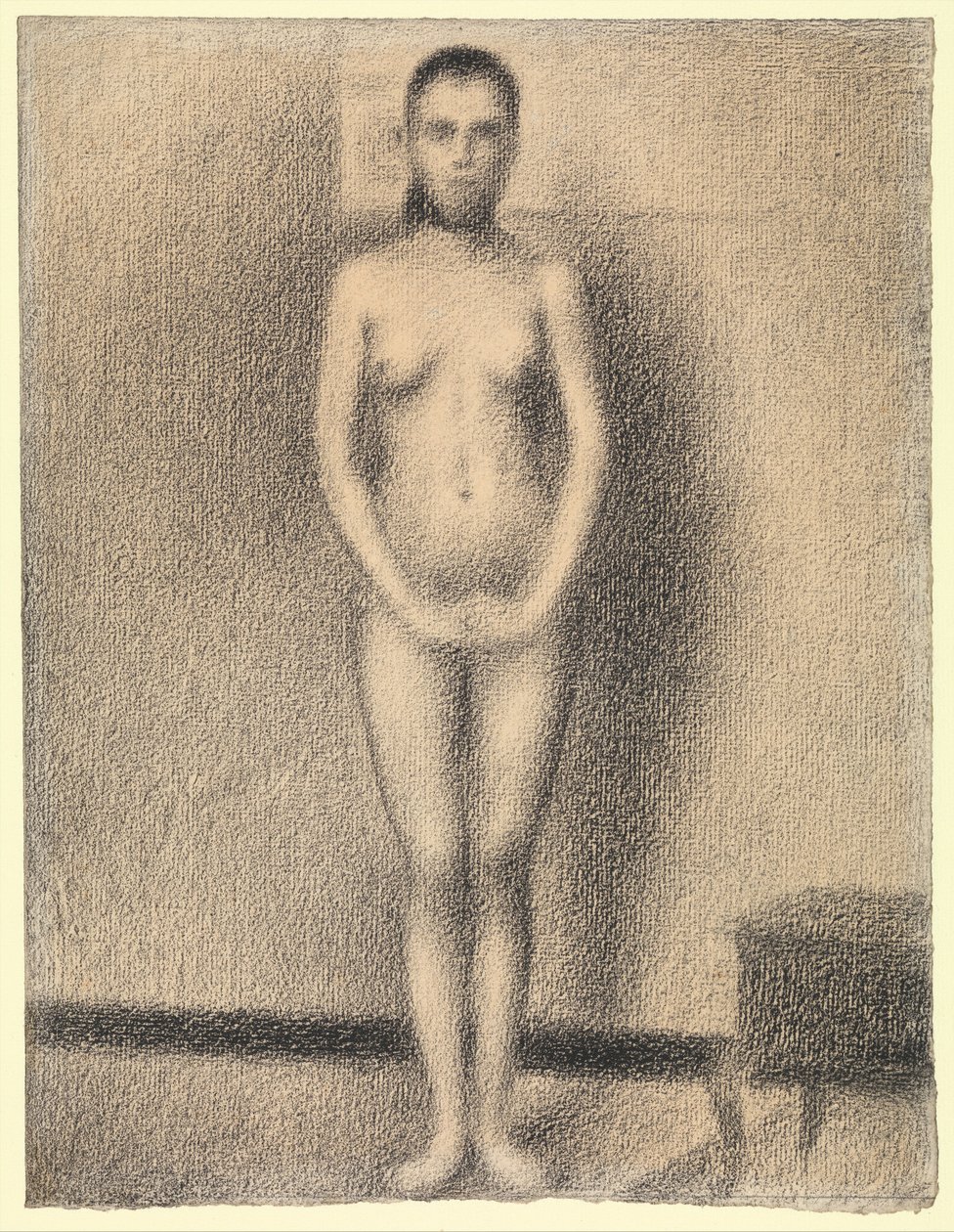 Studie pro „Poseuses“ od Georges Seurat