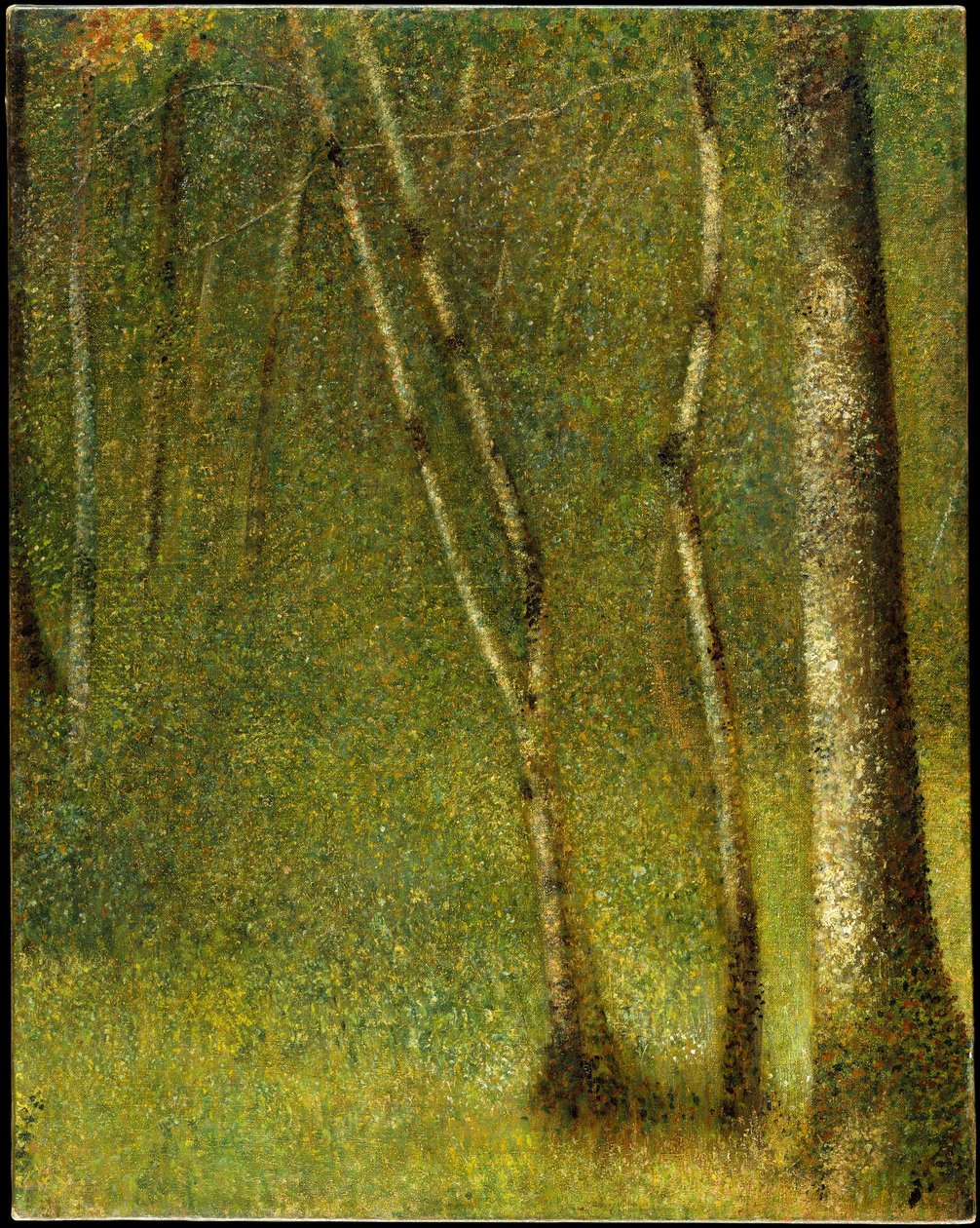 Les u Pontaubertu od Georges Seurat