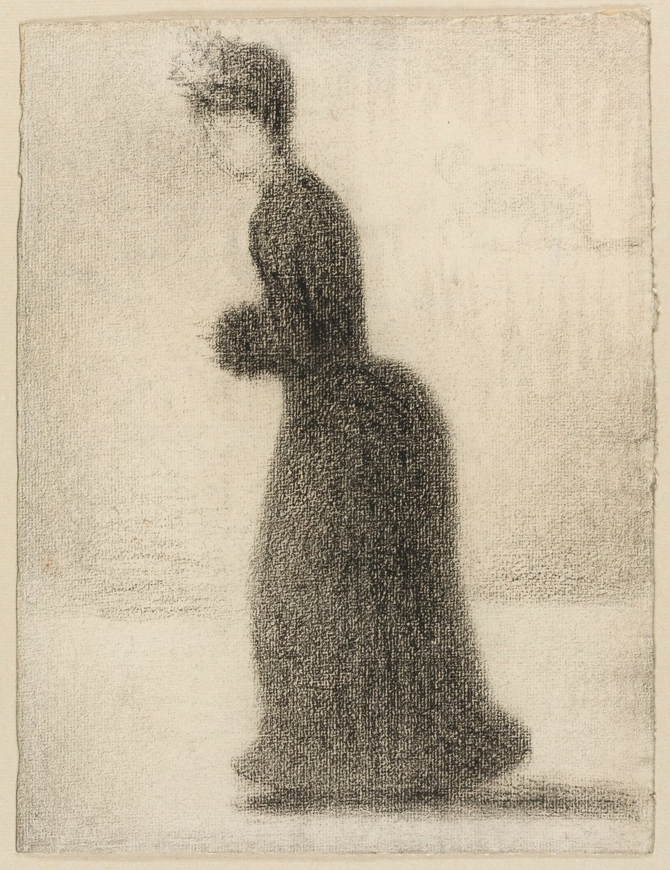 Žena s náhubkem od Georges Seurat