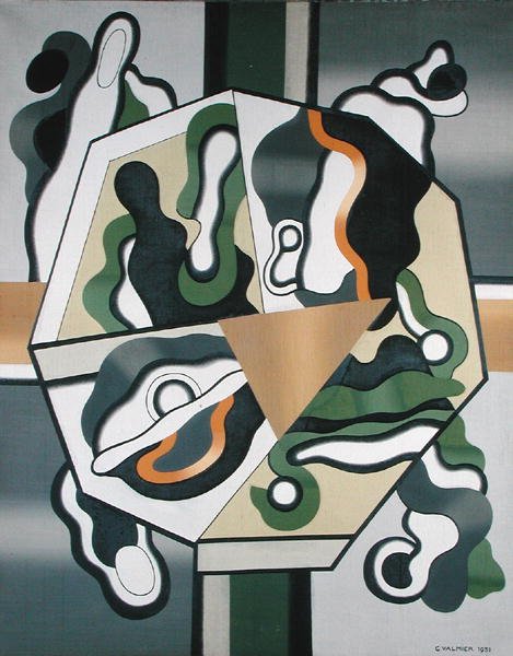 Pět smyslů, 1931 od Georges Valmier