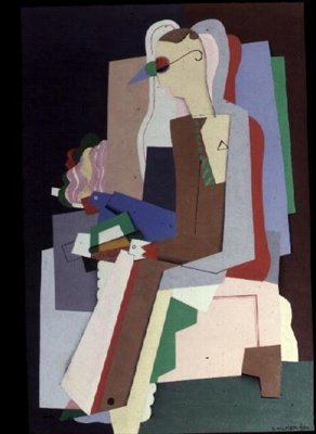 Mladý muž čtení od Georges Valmier