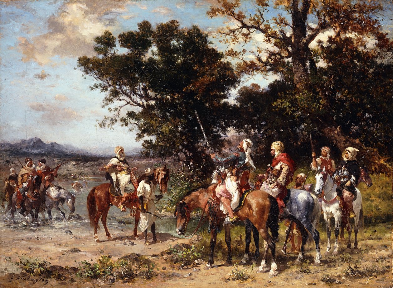 Začátek lovu, od Georges Washington