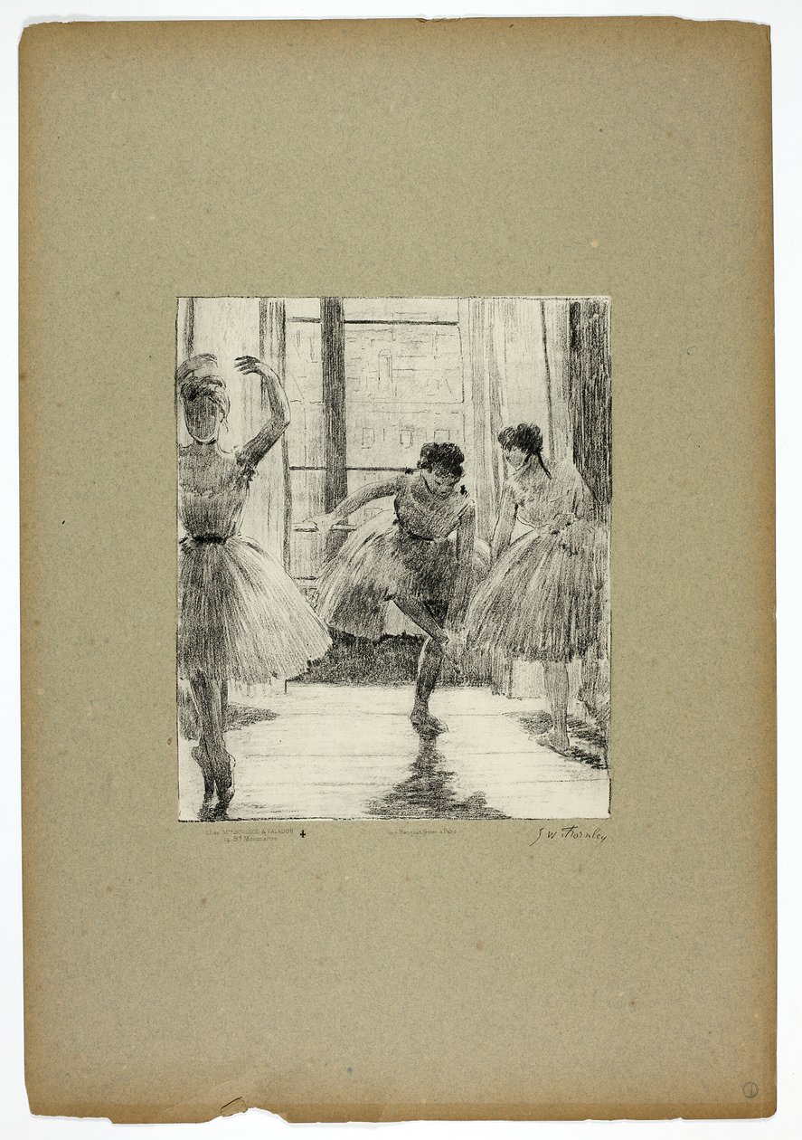Před hodinou baletu od Georges William Thornley