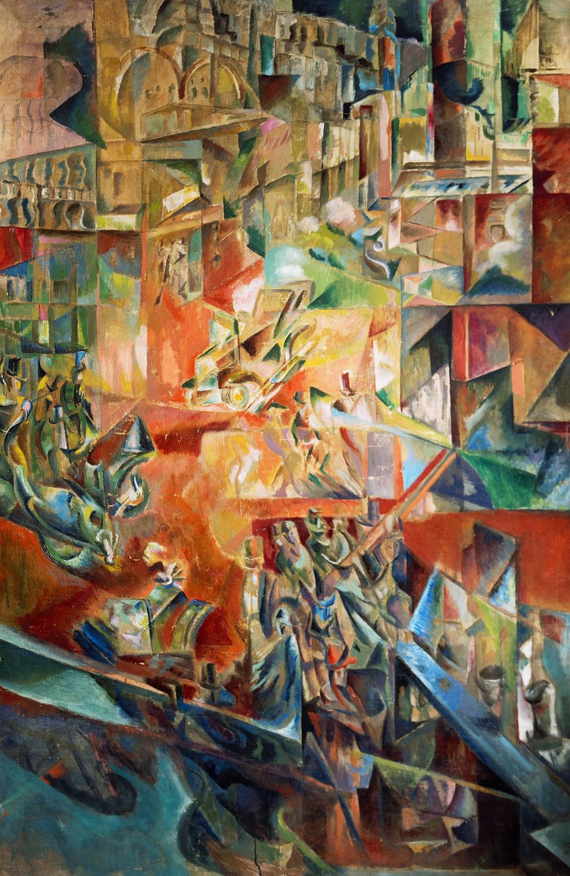 Metropolis, Georges Yakoulov (1884-1928). Rusko, 20. století. od Georges Yakoulov