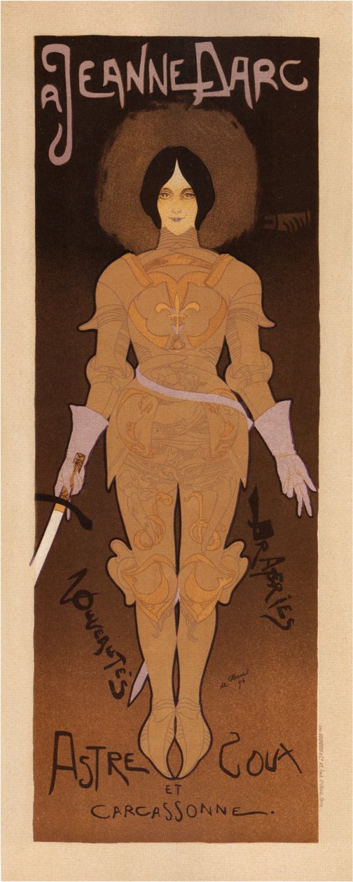Johanka z Arku, 1896 od Georges de Feure
