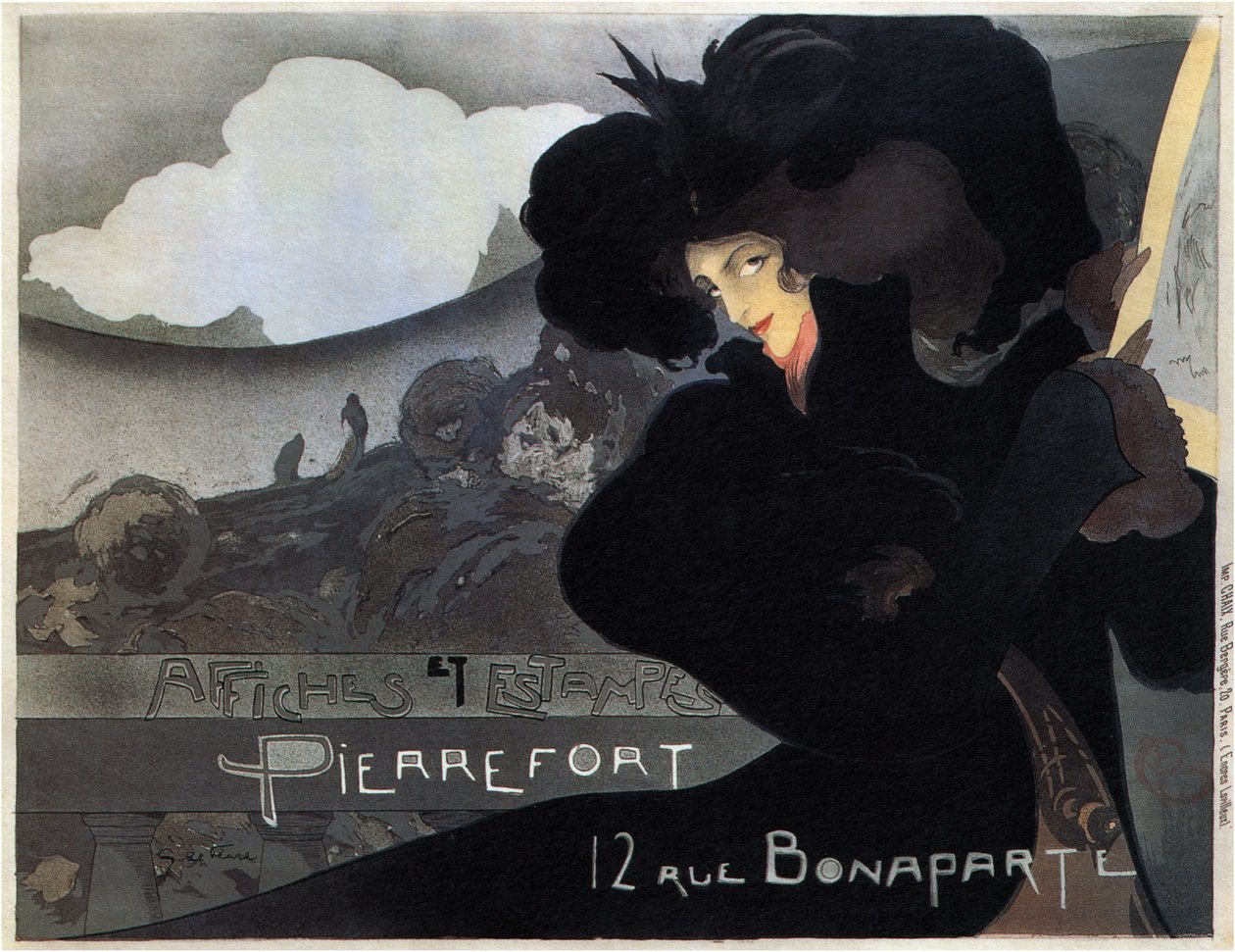 Pierrefort, Plakáty a známky, 1898 od Georges de Feure