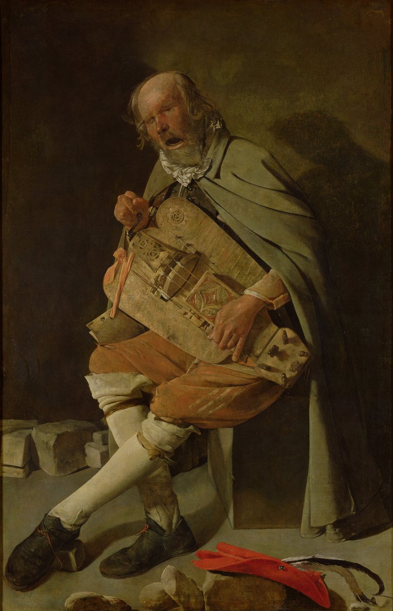 Hurdy Gurdy Player, 1620 od Georges de La Tour