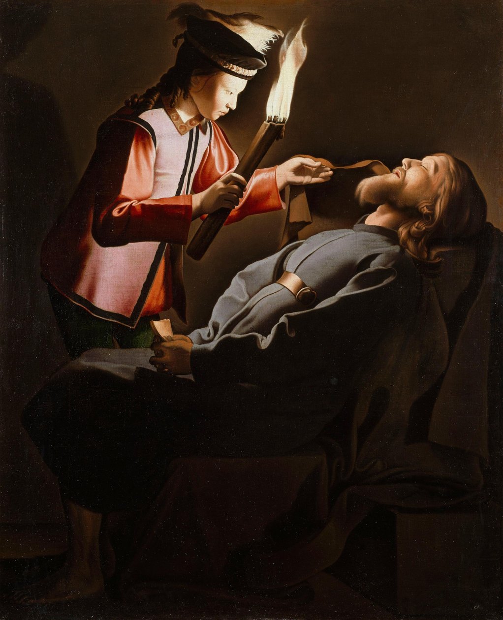 Obraz svatého Alexeje od Georges de La Tour