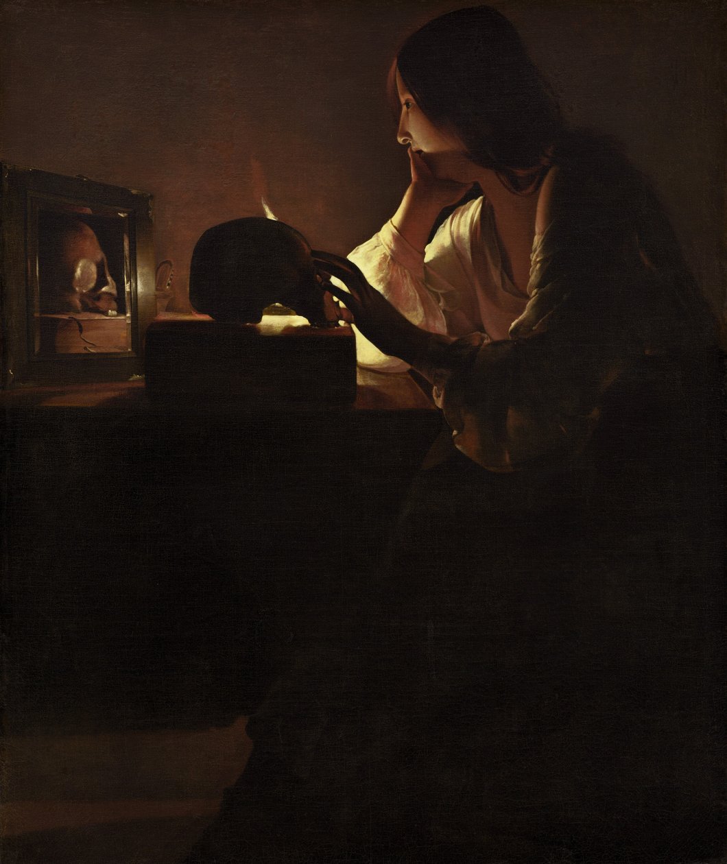 Kající Magdalena, c. 16351640. od Georges de La Tour