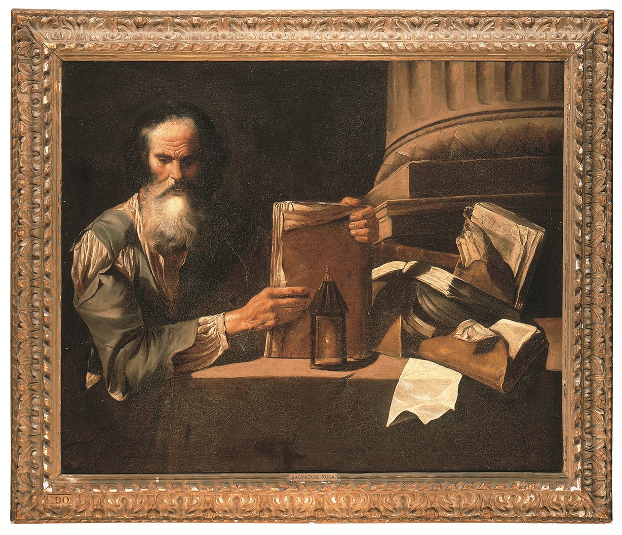 Diogenes ze Sinope, asi 1620 (olej na plátně) od Georges de la Tour