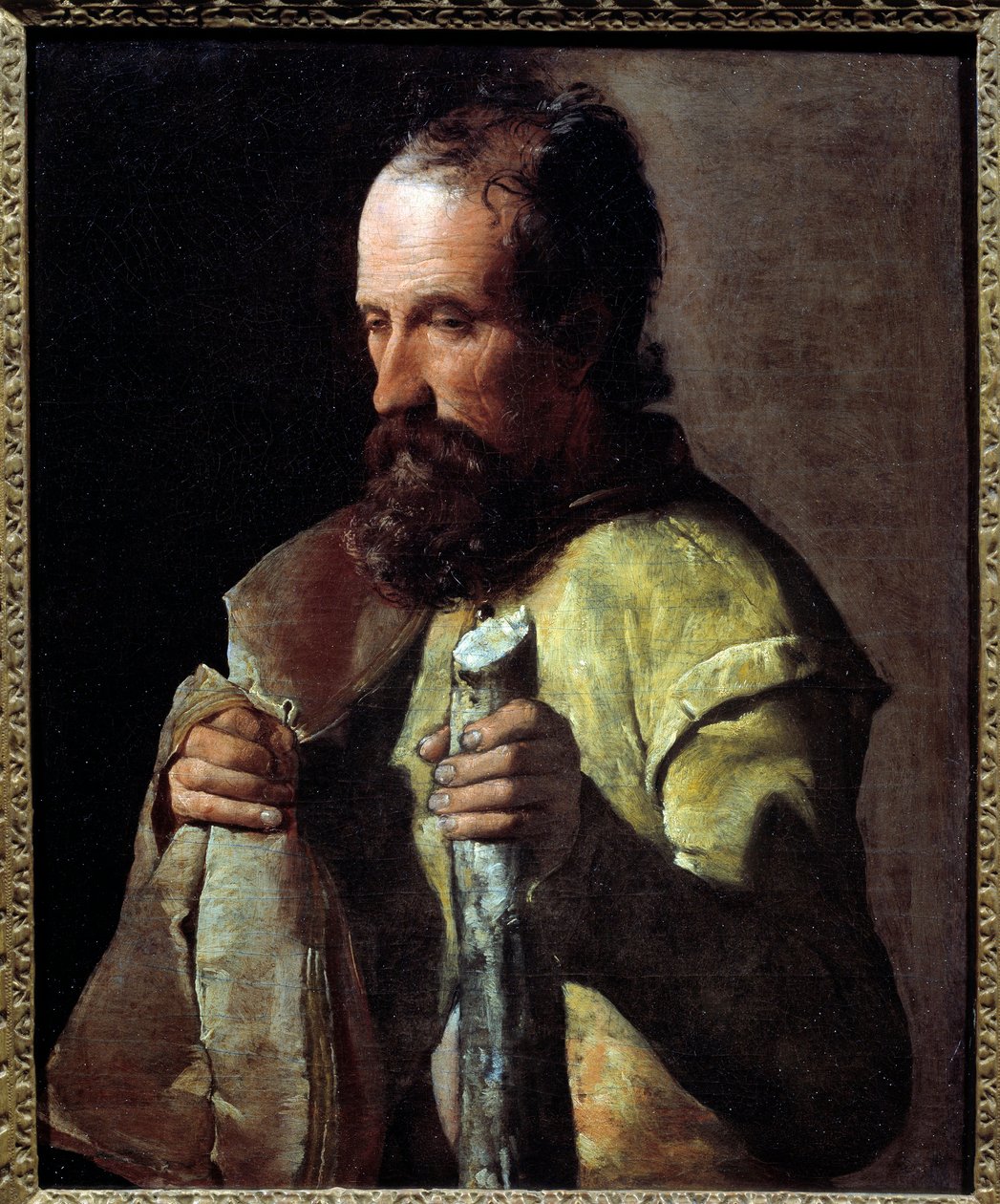 Svatý Jakub Menší. Obraz od Georgese De La Tour (1593-1652) od Georges de La Tour
