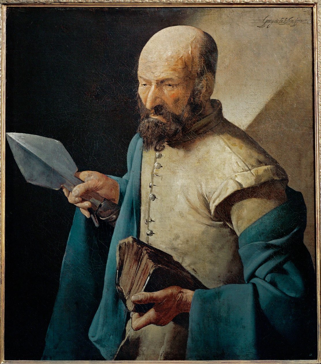 Svatý Tomáš... od Georges de La Tour