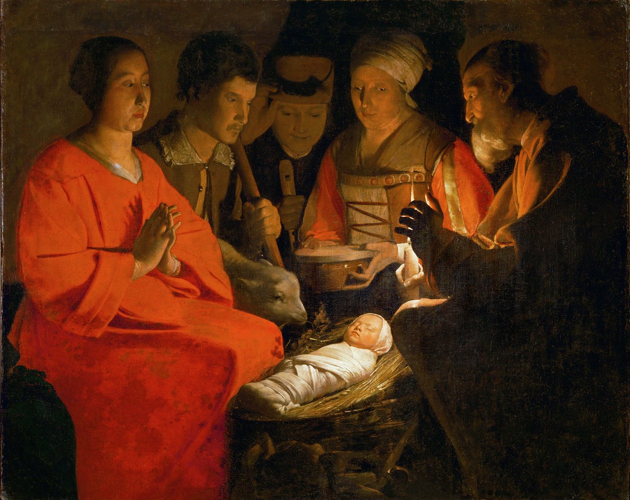 Klanění pastýřů... od Georges de La Tour