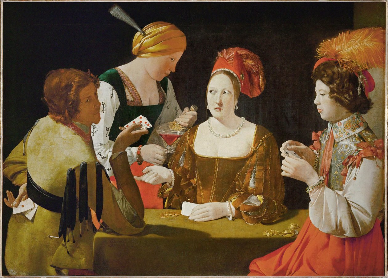Podvodník s károvým esem... od Georges de La Tour